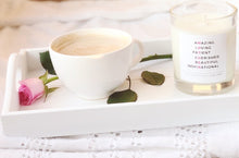 Load image into Gallery viewer, Limited edition Mother&#39;s Day candle - Geranium and lemongrass essential oil candle
