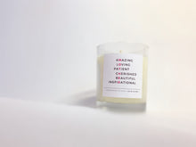 Load image into Gallery viewer, Limited edition Mother&#39;s Day candle - Geranium and lemongrass essential oil candle
