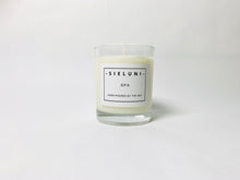 Load image into Gallery viewer, Spa - Eucalyptus leaves, spicy bay and clove essential oil candle
