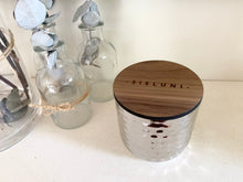 Load image into Gallery viewer, Limited edition chrome Allure Me -   Pine needle, eucalyptus, orange, lime, clove and peppermint essential oil candle
