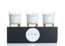 Load image into Gallery viewer, Candle gift set - three essential oil candles
